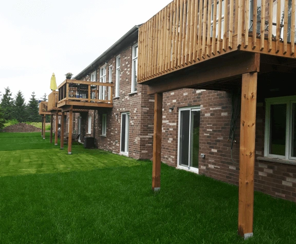 Deck foundation piles