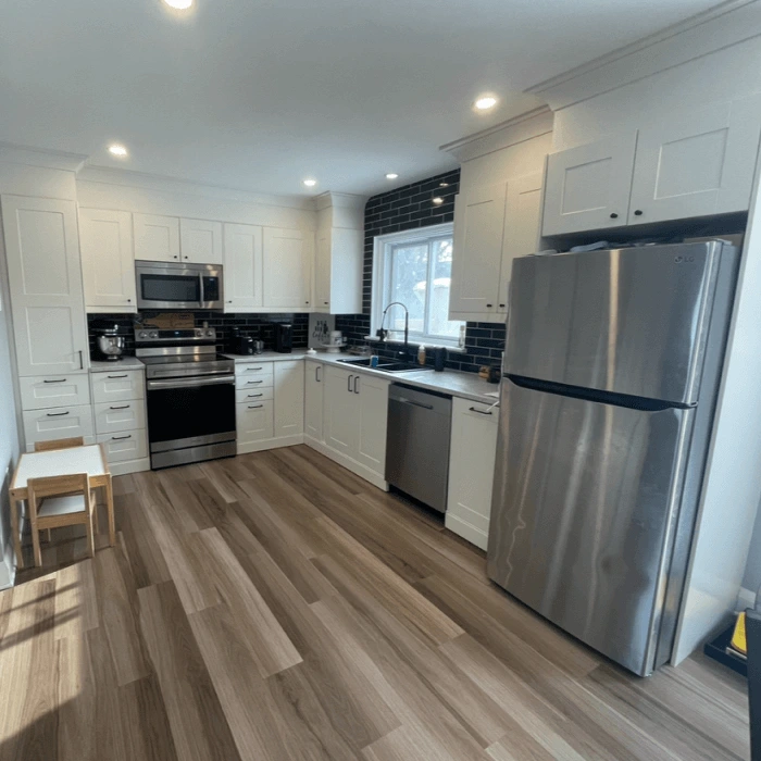 Modern kitchen renovation